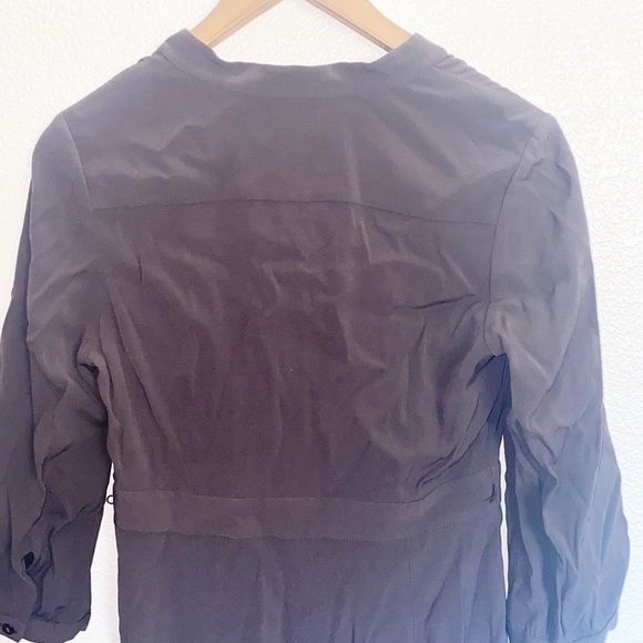 Classiques.Entier Brown 3/4 Length Sleeve Business Casual Dress - Picture 12 of 12